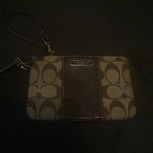Used Coach wristlet